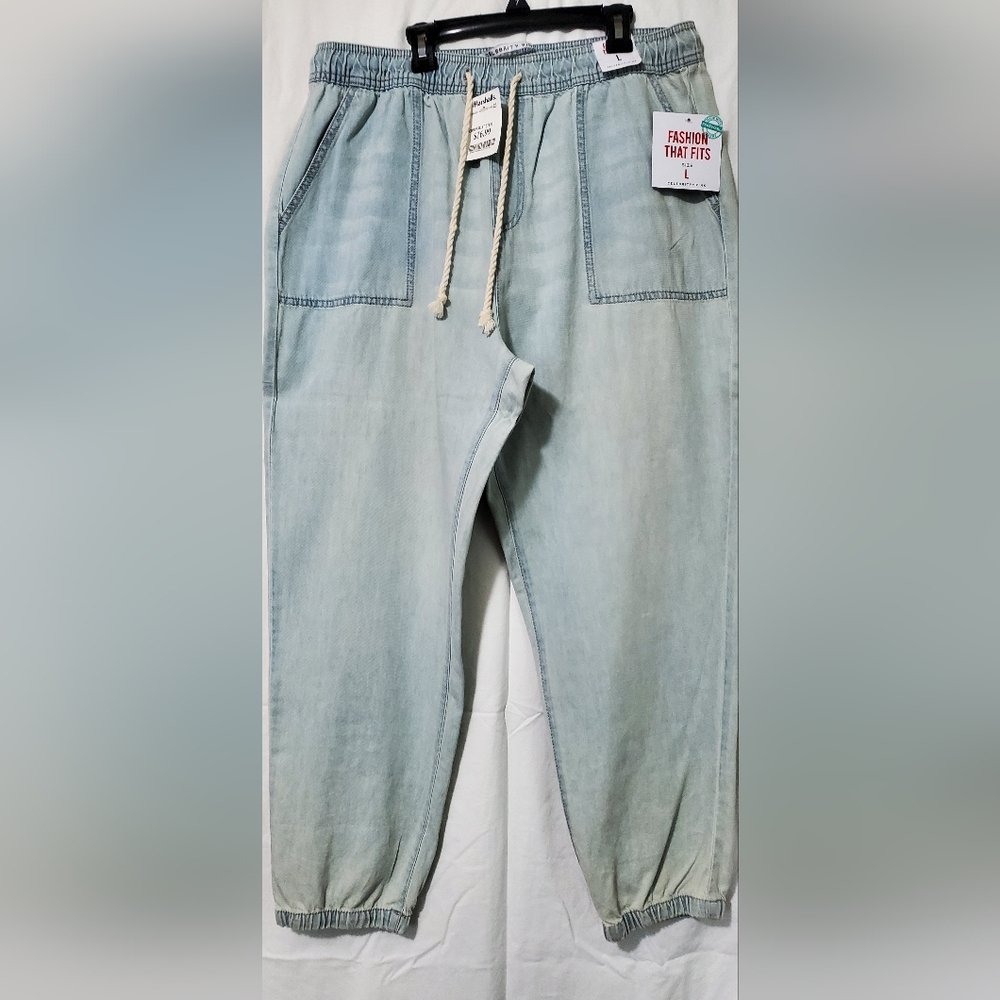 Celebrity Pink Light Blue Joggers